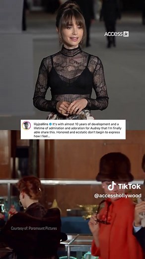 Lily Collins será Audrey Hepburn en nueva película
