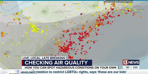 There’s an app for that: checking local air quality before you go outside