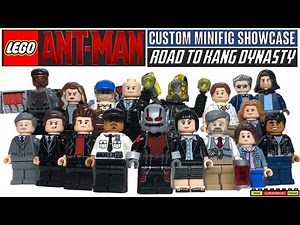 LEGO ANT-MAN Custom Minifig Showcase (Road to AVENGERS: DOOMSDAY Updated Customs)