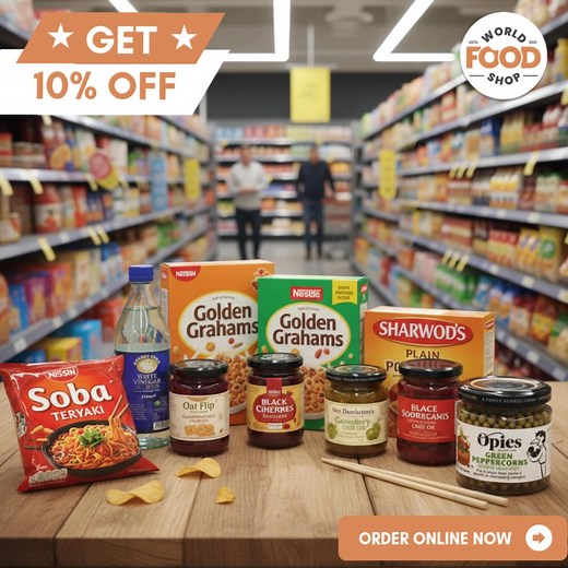 No time to hunt for global groceries? 🛍️ Shop online at our World Food Shop UK. ✅ Convenient 🌏 Wide Selection 🚚 Quick UK Delivery Get free deliveries with over £50. | World Food Shop