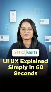 UI vs UX Explained in 60 Seconds | What is UI & UX Design? #shorts #simplilearn