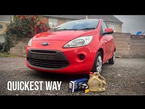 SERVICING A 1.2 FORD KA (2008-2016)
