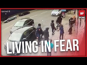 Gangs of youths run riot in 'lawless' area of Liverpool