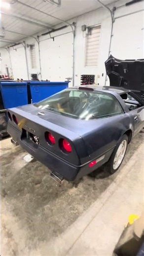 #C4 #Corvette that wanted to be loved or start.... #L98 We'll do some tests, to check it's health