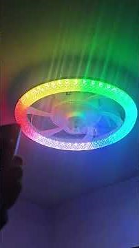 2 in 1 WiFi RGB LED 20” Ceiling Fans