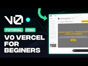 v0 Vercel Tutorial for Beginners - How to Use v0 Vercel For App Development