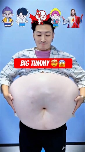 Big Tummy 🤯😱 ~ mini wood toy I woodworking art skills / hand crafts #shorts #kpop