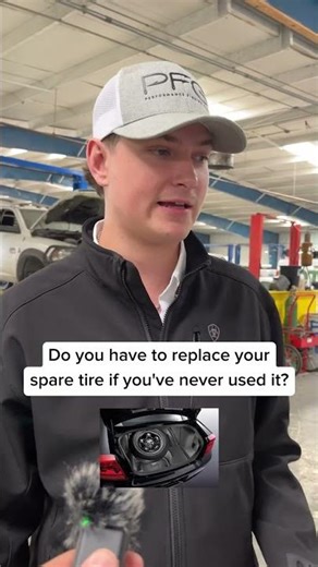 How often should you replace your vehicle's spare tire?