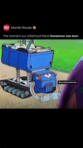 The moment our childhood friend Doraemon was born