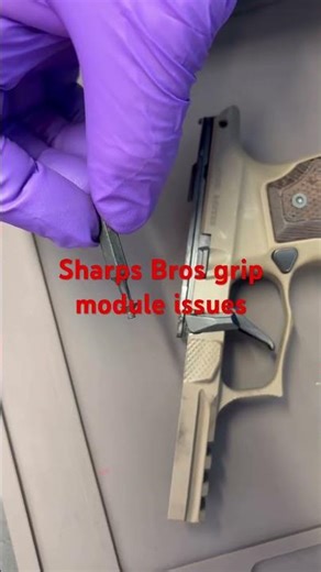 Sharps Bros p365 grip module FCU retention screw issues