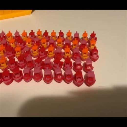 3-D Mini Benchy Army!