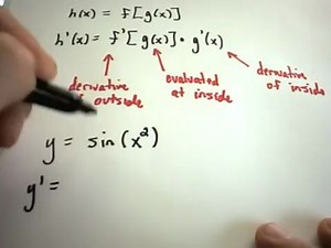 【patrickJMT】用链式法则求导数【生肉搬运英字】 Chain Rule for Finding Derivatives