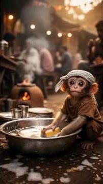 Tiny Chef’s Big Dream 🐾🍲 | Mini Toon Life Stories