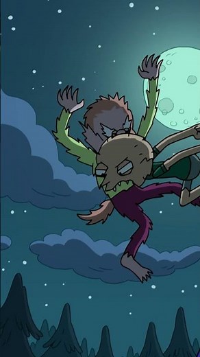 Sumo Fights a Werewolf! 😱🐺 #clarence #cartoonnetwork #shorts