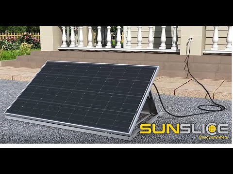 Sunslice - Plug and Play Solar Panels for Your Home