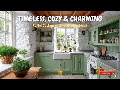 ✨🏡 Timeless, Cozy & Charming | Rustic Cottage Kitchen Design Ideas 🍃🍞