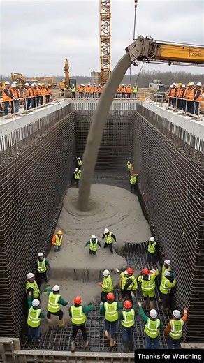 미친... 콘크리트 타설 중 작업자 갇혀 | 건설현장 충격 사고 #fail #construction #engineering #viralvideo #automobile