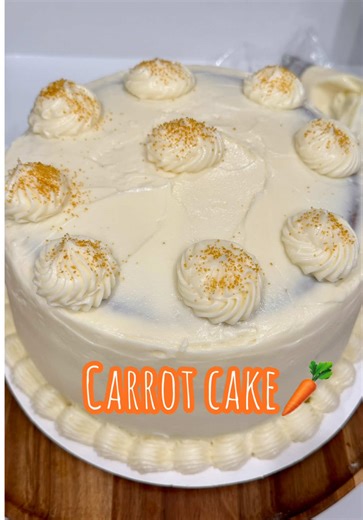Pastel de zanahoria sencillo y queda super riquisimo… #carrotcake #carrotcakerecipe #baking #cakefromscratch #marioaleex