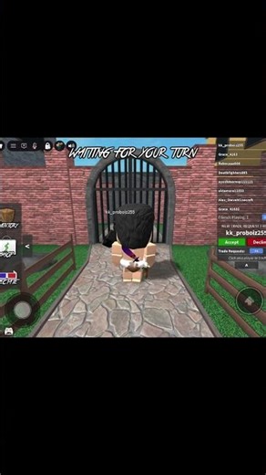 scamming the scammer who scammed me in mm2 8 months ago (at the end his user wasn’t very visible)