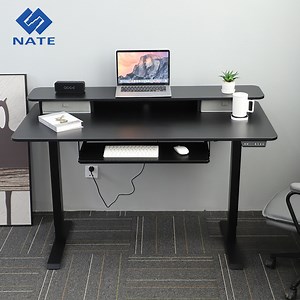 [Hot Item] Multi-Position Electric Height Adjustment Desk: 5 Levels of Precise Height Adjustment, Suitable for All Situations From Sitting to Standing Meetings