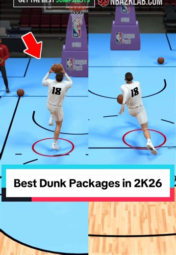 Best Dunk Packages on 2K26 #nba2k26 #2k #2k26 | nba 2k