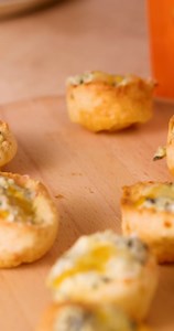 Spinach Dip Bites, anyone? 🧀 Crispy, fluffy, cheesy goodness made with Brazi Bites Cheese Bread—now in the freezer aisle! 🛒 | Brazi Bites