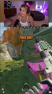 Sikezz stole her kraber and did this with it 😭 #apexlegends #shorts