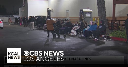 Amapola Market masa lines stretched along the sidewalk, as tamale-making time is underway