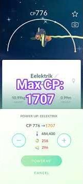 Shiny Tynamo's Evolving! Pokemon Go Evolution Shiny Eelektross