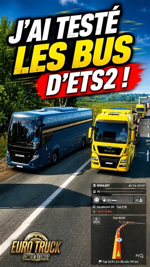 ETS2 in BUS mode?! I tested the Coaches DLC!