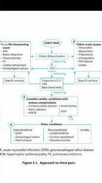 Algorithm 1 : Chest Pain