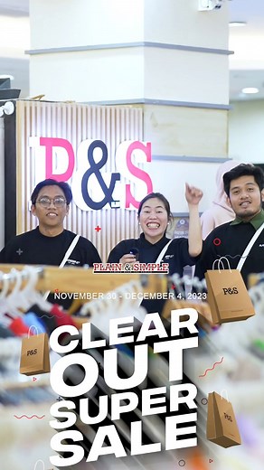 CLEAR OUT SUPER SALE. 🗓️ Nov 30 to Dec 3 #plainandsimple | Plain&Simple