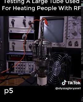 Mr Carlson's Lab-Testing A Large Tube Used For Heating People With5