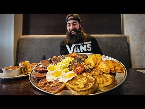 THE PLOUGH'S FULL SCOTTISH BREAKFAST CHALLENGE | BeardMeatsFood