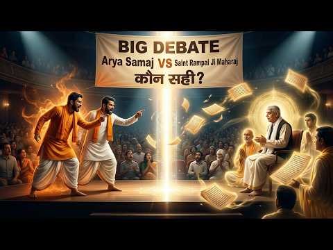 Big Debate : Arya Samaj VS Saint Rampal Ji MaharajSpiritual Debate Truth Real God Proof
