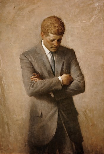 The Story Behind JFK's Official White House Portrait