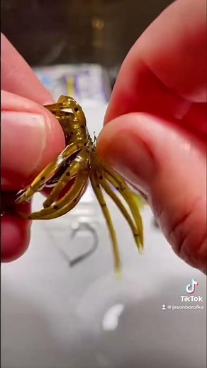 Yamamoto Fat Ika rigging tip #bassfishing #yamamotobaits #fishingtips