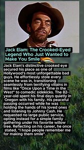 Jack Elam: The Crooked-Eyed Legend Who Just Wanted to Make You Smile