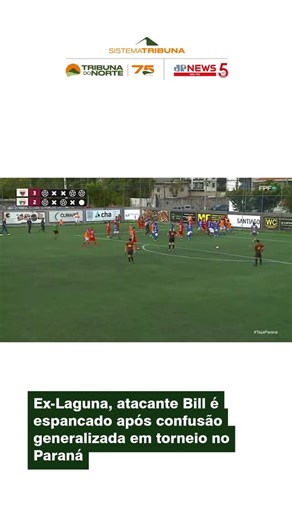 Tribuna do Norte on Instagram: "AGRESSÃO 😳 O atacante Bill, ex-Laguna e com passagens por Corinthians, Santos e Botafogo, precisou ser hospitalizado após ser espancado durante uma confusão generalizada no último sábado (13), na final da Taça Paraná 2025 entre Trieste e Capão Raso no Estádio José Carlos de Oliveira, em Curitiba. O jogador, de 40 anos, passou por exames de imagem e encontra-se estável, sem riscos à sua saúde. De acordo com a esposa do atleta, Mahara Oliveira, ele chegou inconscie