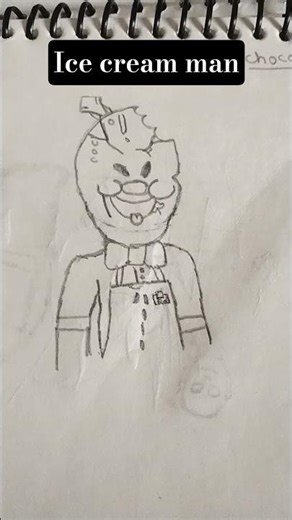 ice cream man rod#art #pencildrawing