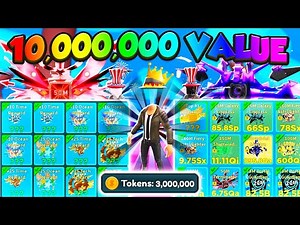 2Dc...MrGuy Finally REVEALED His INSANE INVENTORY *10,000,000 Value*😥I Quit Clicker Sim After that😂