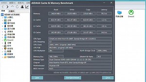 测试内存性能和延迟