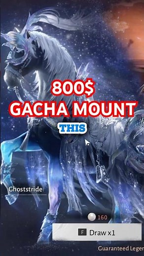 The CRAZIEST MOUNT In Where Winds Meet! Ghoststride 400$ Gacha Mount! #wherewindsmeet #freetoplay