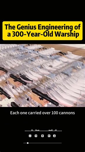 The genius engineering of a 300-year-old warship #knowledge Engineering Mindset | Engineering Mindset