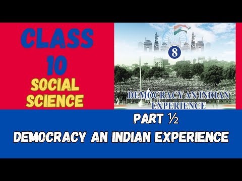 Democracy An Indian Experience | Part 1 | Class 10 History Chapter | Kerala Syllabus | SCERT |