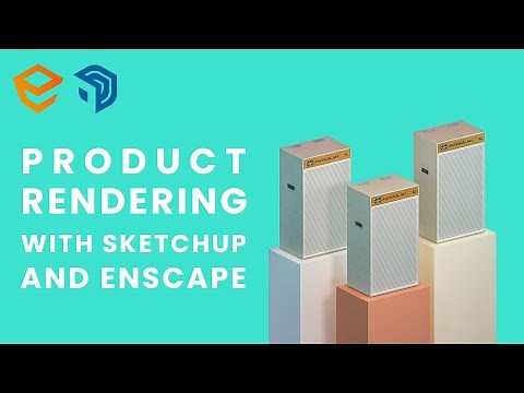 HOW TO PRODUCT RENDERING - [ Enscape for Sketchup ]