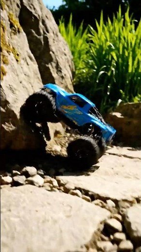 RC Rock Racer Defying Gravity! 🤯💪#rcadventure #scalecrawlers #4x4