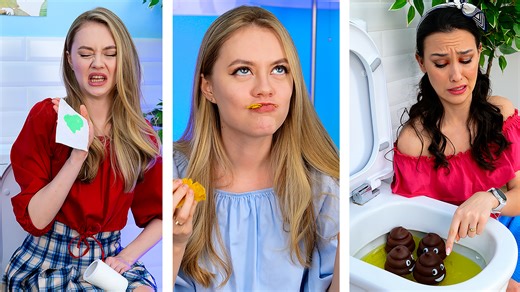 CRAZY TOILET HACKS 🚽😅 | 123 GO Challenge