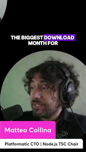 The Node.js Big Bang: Why 125M Downloads Happened at Once #Shorts