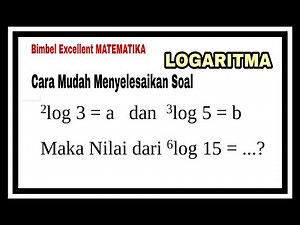 Matematika| Bahas Soal LOGARITMA.Part 1